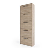 SCARPIERA 5A DOPPIA MOD.EKO308 ROVERE CM.172X60X25