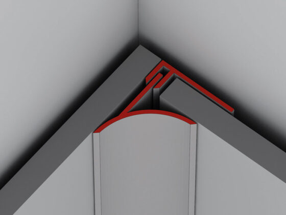 PROFILO ANGOLO INTERNO A201  CM 300 BIANCO