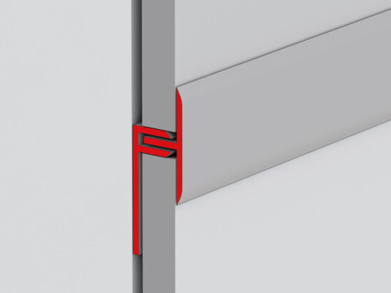 PROFILO GIUNZIONE A202  CM 300 BIANCO