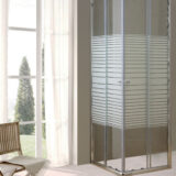 BOX DOCCIA CRIST.TRAS/SER.MM.6 CM.70X70 LUSSO