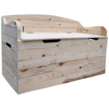 CASSAPANCA C/SPALLIERA "FORTIS" CM.97X41X61H