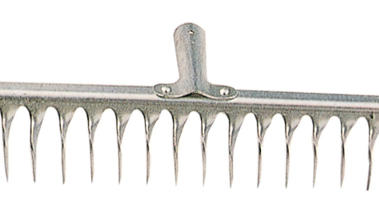 RASTRELLO AEREATORE ZINCATO 16 DENTI