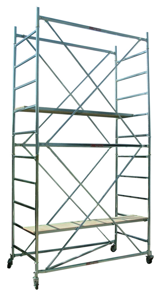 PONTEGGIO ACCIAIO CM.76X165X37OH GRIM