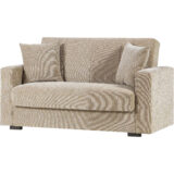 DIVANO 2P C/CASSETTONE NORA YOUNG BEIGE 110