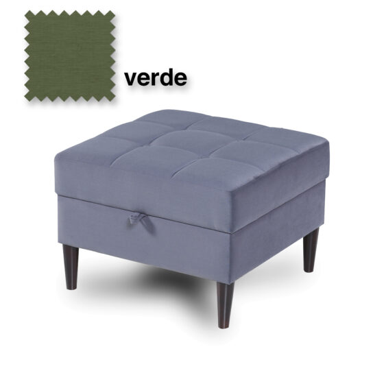 POUFF MOD.APARTMENT VERDE CM.59X59X44H