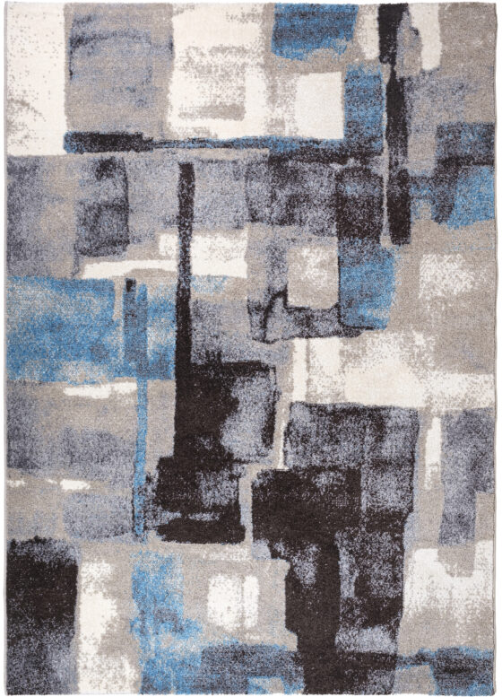 TAPPETO DECORA 110X170 BLU DIS.004