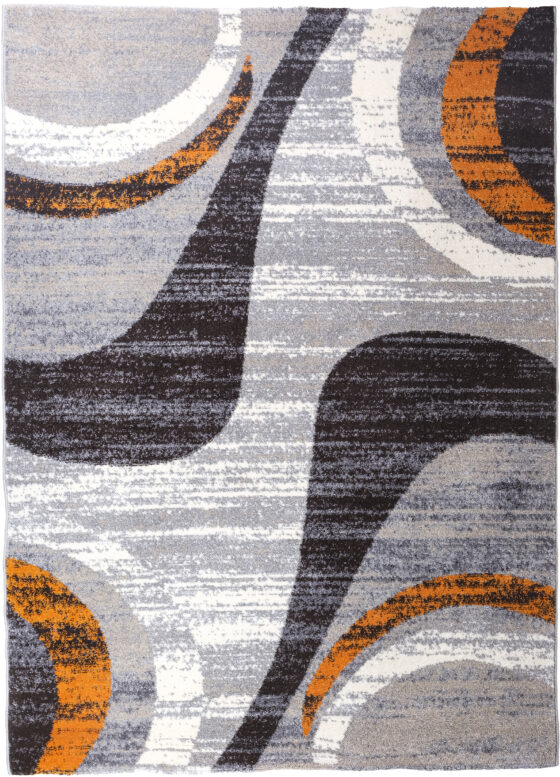 TAPPETO DECORA  60X110 ARANCIO DIS. 003