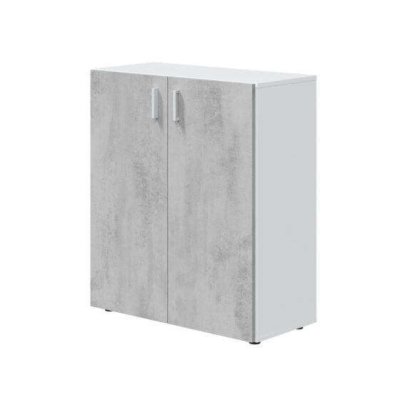 KIT MOBILE MULTIUSO CM 92X37X80H BIANCO CEMENTO