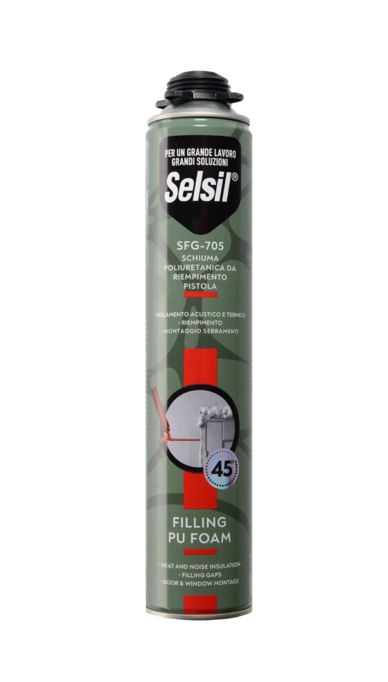 SELSIL SCHIUMA POLIUR. UNIVER. PER  PISTOLA 750 ML
