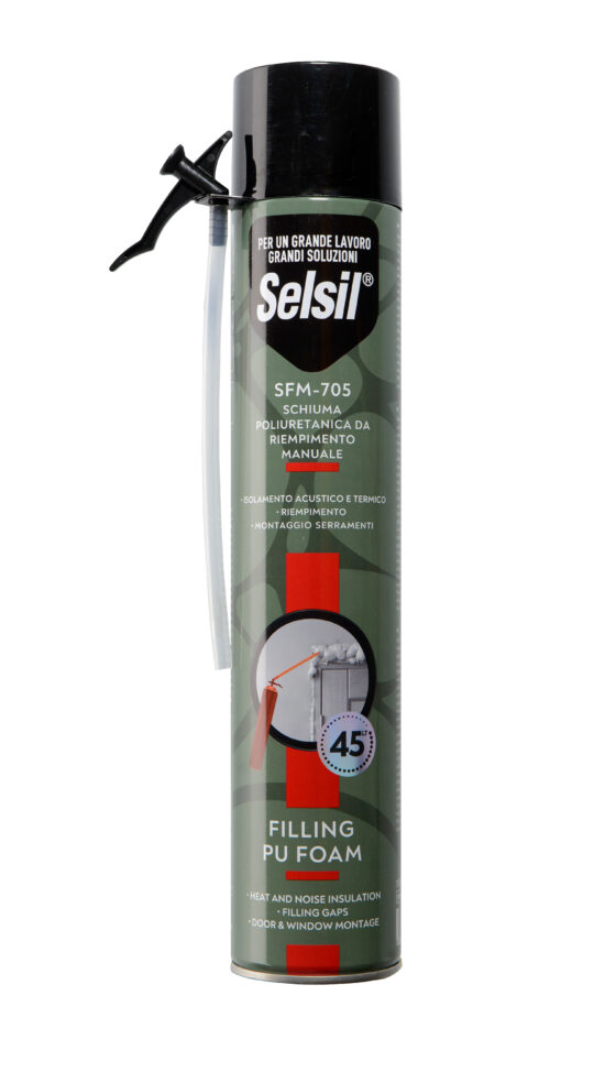 SELSIL SCHIUMA POLIUR. UNIVER. MANUALE 750 ML