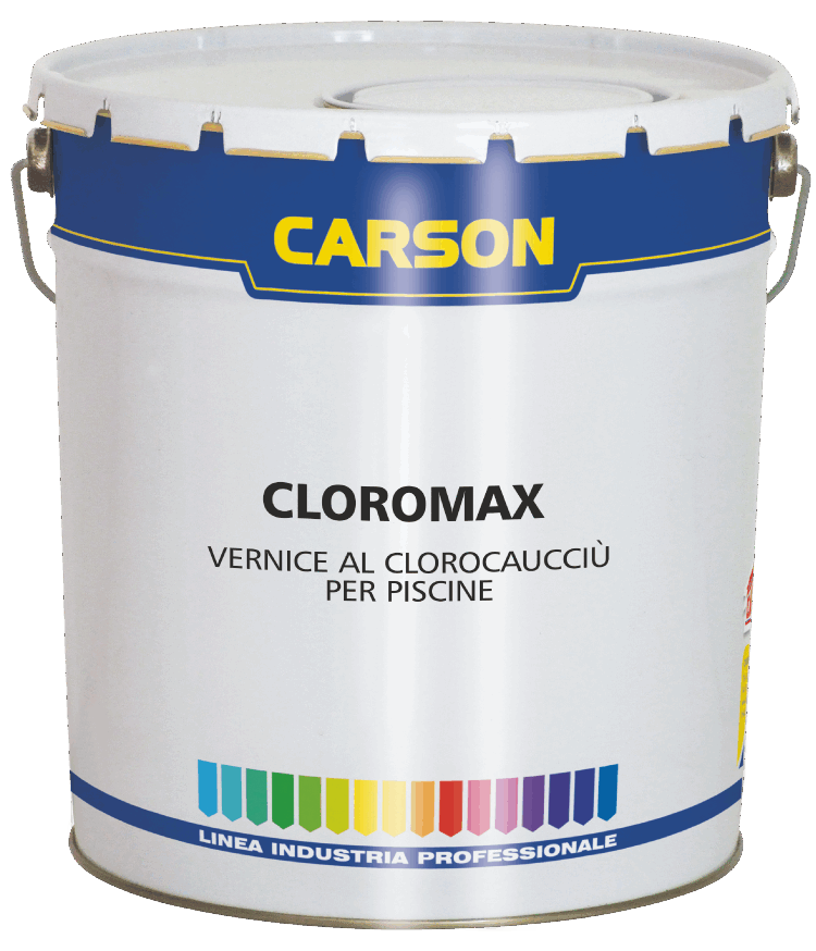PITTURA PER PISCINE AL CLOROCAUCCIU' AZZURRO RAL 5012 LT 14