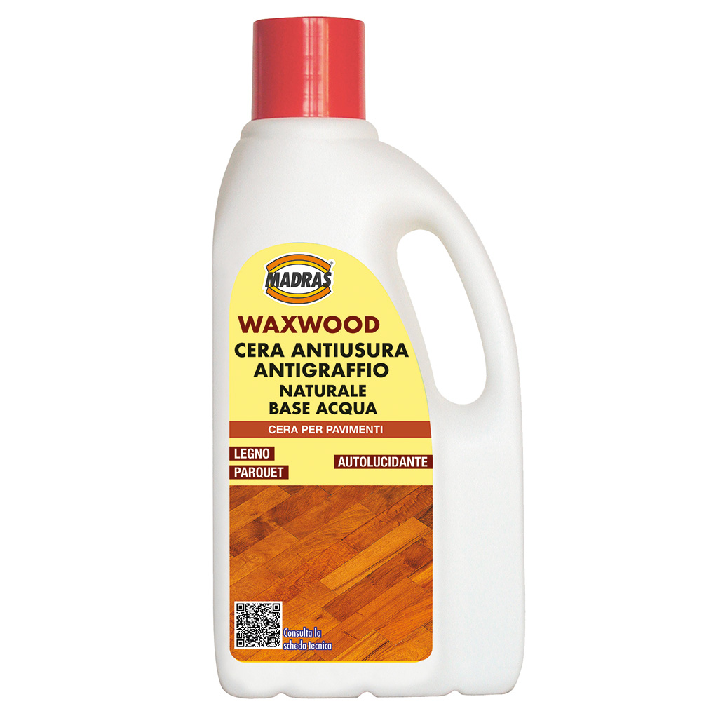 WAX WOOD PER PAVIMENTI LEGNO LT 1 MADRAS